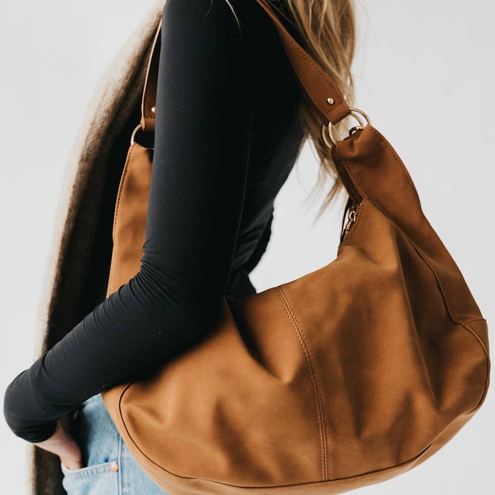 Hazel Tassel Hobo Bag