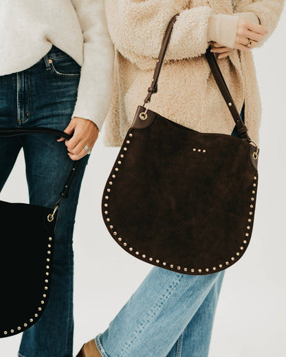 Rosalie Rivet Hobo Bag