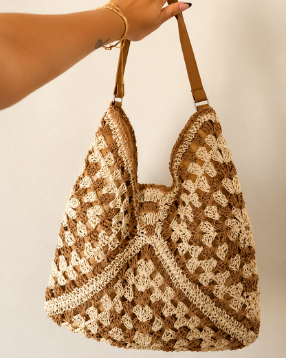 Marena Crochet Hobo Bag
