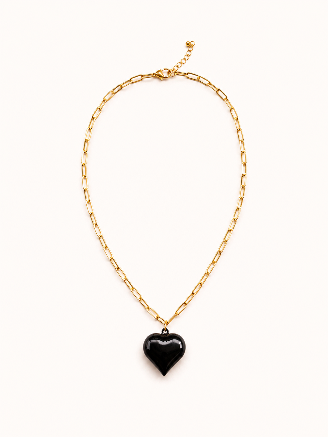 Noir Heart Necklace