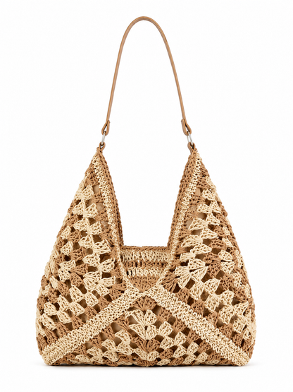 Marena Crochet Hobo Bag