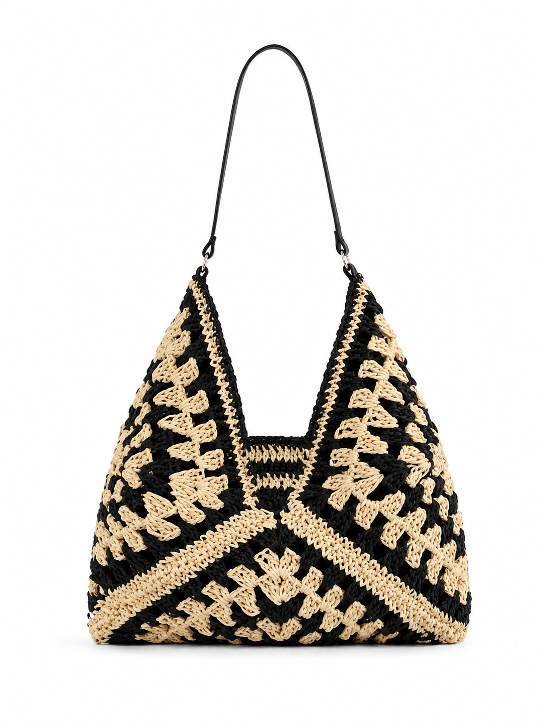 Marena Crochet Hobo Bag