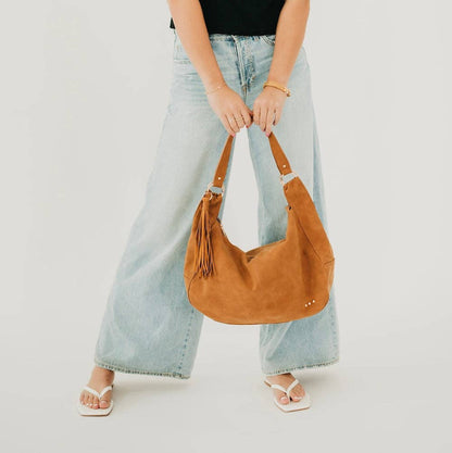 Hazel Tassel Hobo Bag
